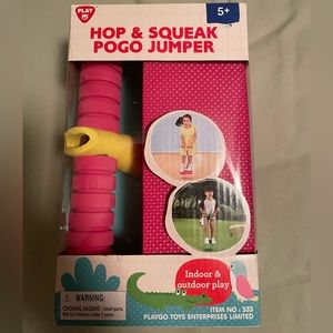 Brand new Foam Pogo Jumper Hopper pink color ages 5+ summer Easter basket